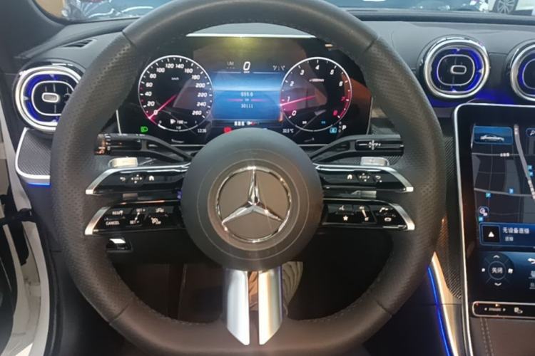 Used Mercedes-Benz C-Class 2023 Second Facelift C 260 L Sport Edition Steering Wheel
