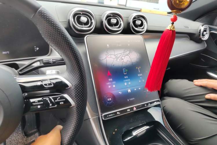 Used Mercedes-Benz C-Class 2024 C 260 L Sport Edition Audio And AC Panel