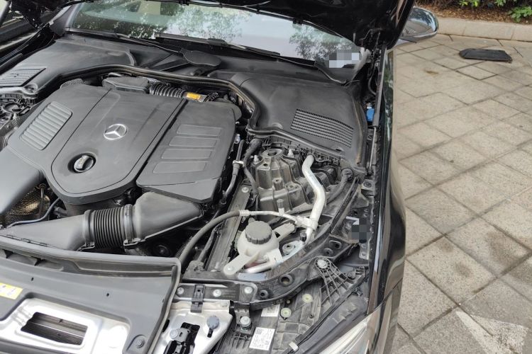 Used Mercedes-Benz C-Class 2024 Second Facelift C 260 L Engine Bay Left
