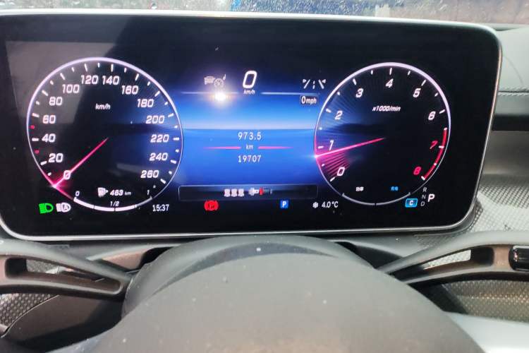 Used Mercedes-Benz C-Class 2024 Restyled C 260 L Sport Edition Instrument Cluster