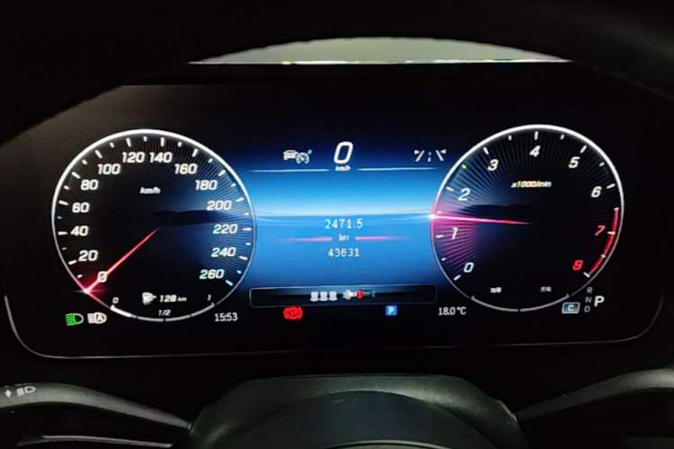 Used Mercedes-Benz C-Class 2024 Restyled C 260 L Sport Edition Instrument Cluster