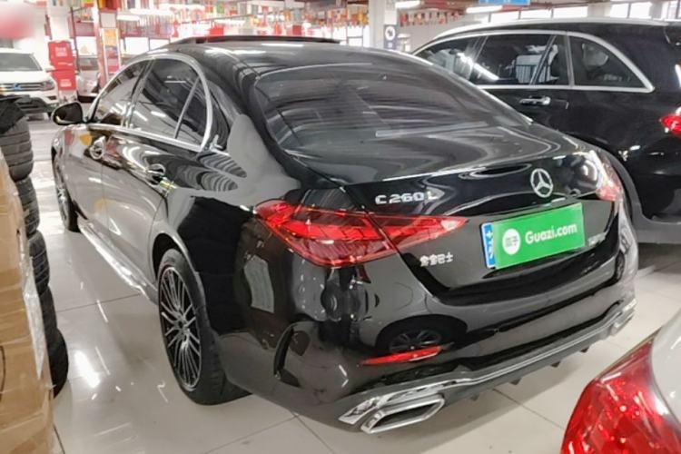 Used Mercedes-Benz C-Class 2024 Restyled C 260 L Sport Edition Rear Left 45 Deg