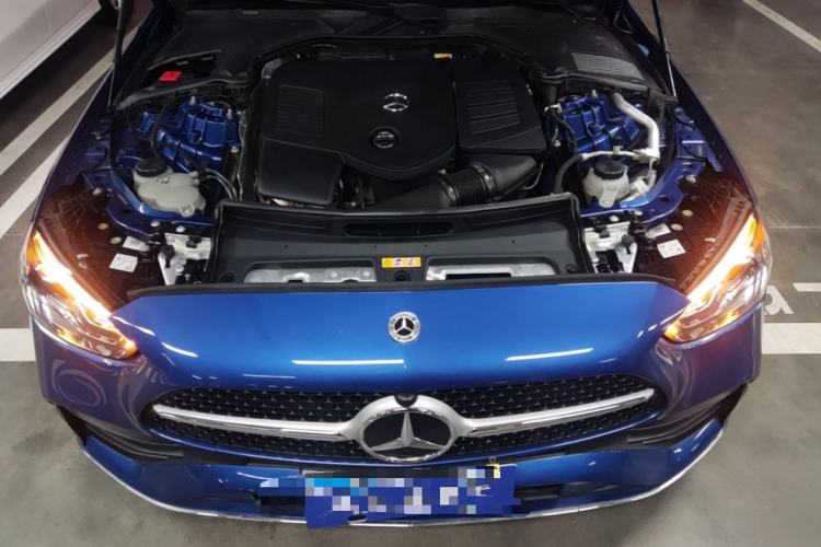 Used Mercedes-Benz C-Class 2024 Second Facelift C 260 L Sport Edition Engine Bay