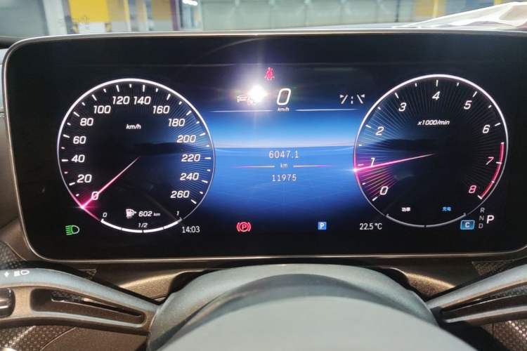 Used Mercedes-Benz C-Class 2024 Second Facelift C 260 L Sport Edition Instrument Cluster