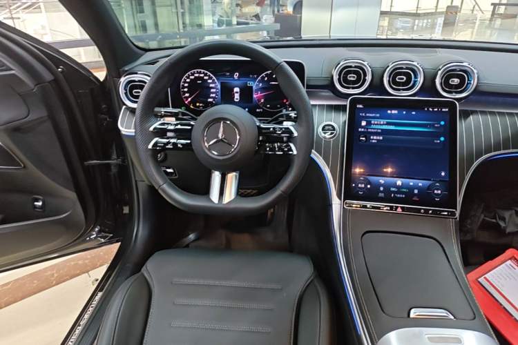 Used Mercedes-Benz C-Class 2024 Restyled C-Class 260 L Sport Edition Audio And AC Panel