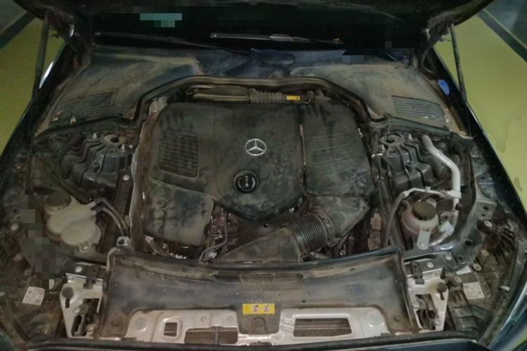 Used Mercedes-Benz C-Class 2024 C 260 L Brilliant Night Sports Edition Engine Bay