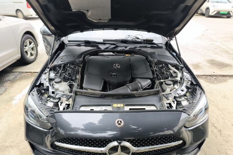 Used Mercedes-Benz C-Class 2024 Second Facelift C 260 L Sport Edition Engine Bay
