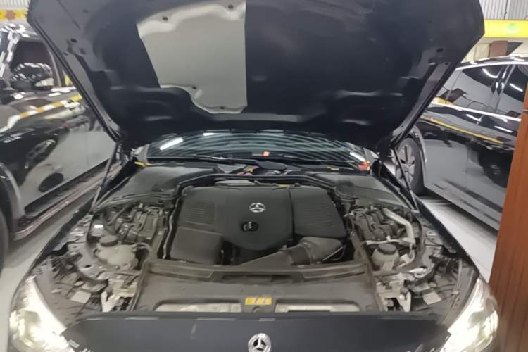 Used Mercedes-Benz C-Class 2024 Second Facelift C 260 L Sport Edition Engine Bay