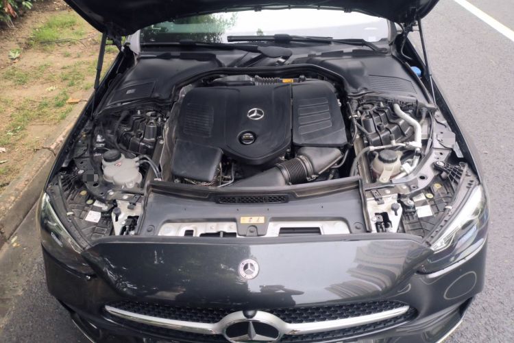 Used Mercedes-Benz C-Class 2024 Second Facelift C 260 L Sport Edition Engine Bay