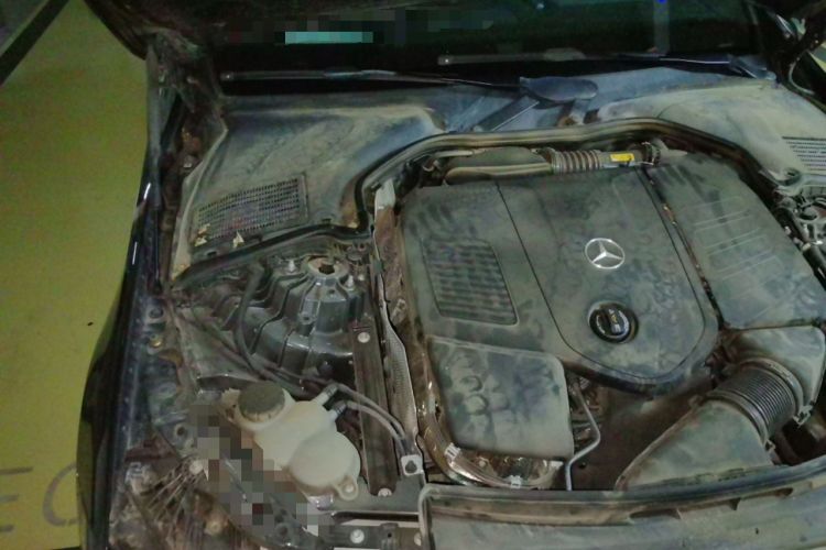 Used Mercedes-Benz C-Class 2024 C 260 L Brilliant Night Sports Edition Engine Bay Right