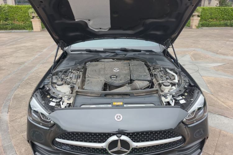 Used Mercedes-Benz C-Class 2024 Second Facelift C 260 L Sport Edition Engine Bay