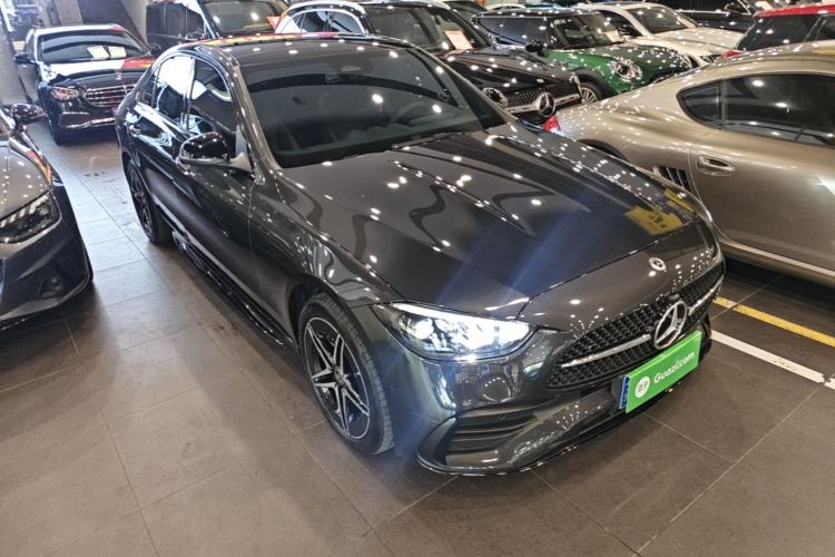 Used Mercedes-Benz C-Class 2024 Second Facelift C 260 L Starry Night Sport Edition Front Right 45 Deg