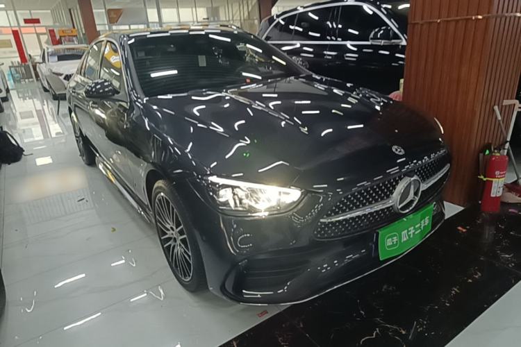 Used Mercedes-Benz C-Class 2024 Second Facelift C 260 L Sport Edition Front Right 45 Deg