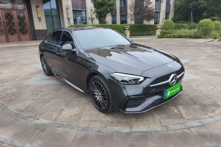 Used Mercedes-Benz C-Class 2024 Second Facelift C 260 L Sport Edition Front Right 45 Deg