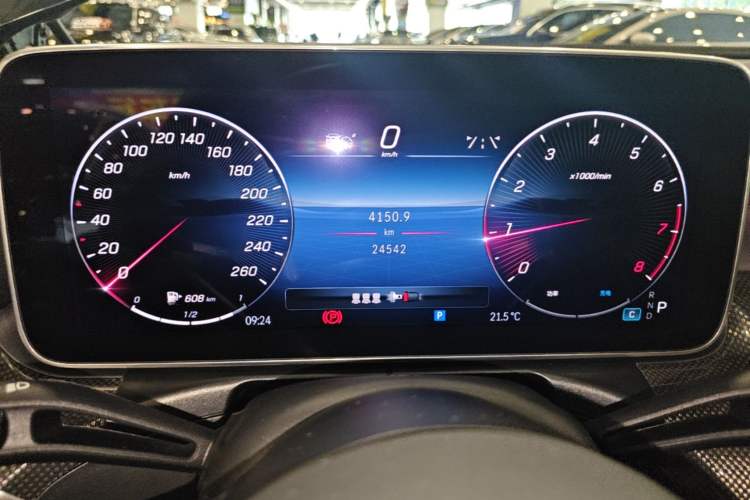 Used Mercedes-Benz C-Class 2024 Second Facelift C 260 L Starry Night Sport Edition Instrument Cluster