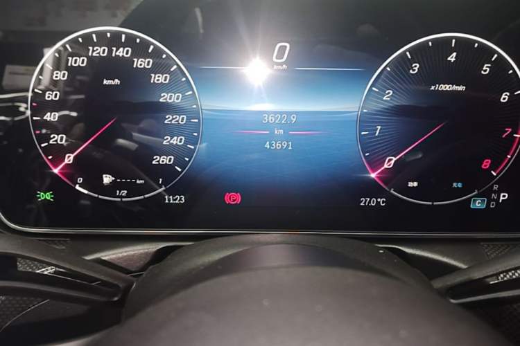 Used Mercedes-Benz C-Class 2024 C 260 L Sport Edition Instrument Cluster