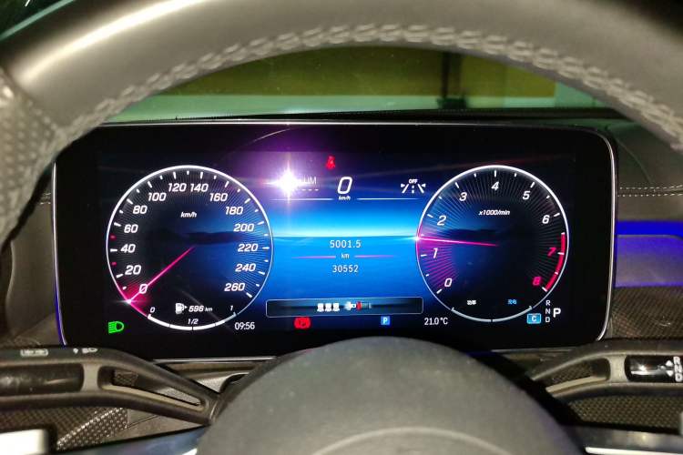 Used Mercedes-Benz C-Class 2024 C 260 L Brilliant Night Sports Edition Instrument Cluster