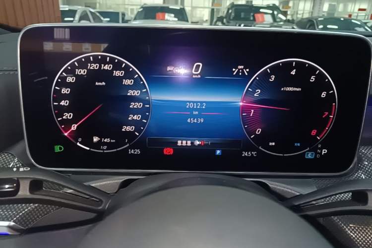 Used Mercedes-Benz C-Class 2024 Second Facelift C 260 L Sport Edition Instrument Cluster