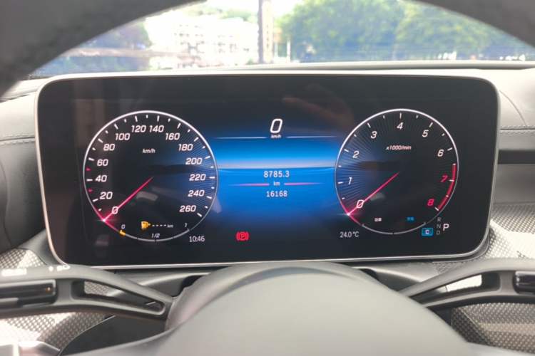 Used Mercedes-Benz C-Class 2024 Second Facelift C 260 L Sport Edition Instrument Cluster