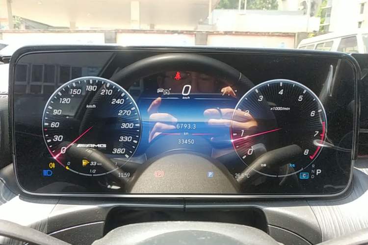 Used Mercedes-Benz C-Class 2024 Restyled C 260 L Sport Edition Instrument Cluster