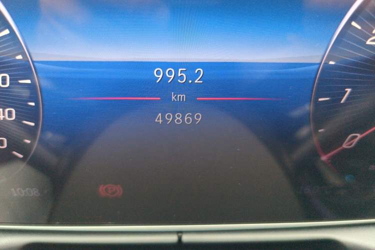 Used Mercedes-Benz C-Class 2024 Restyled C-Class 260 L Sport Edition Odometer Close Up