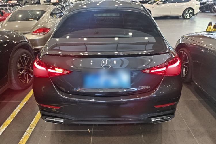Used Mercedes-Benz C-Class 2024 Second Facelift C 260 L Starry Night Sport Edition Rear