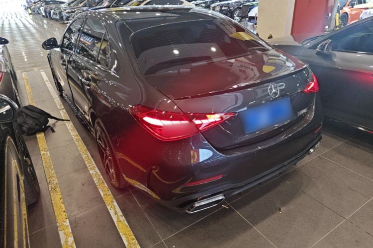 Used Mercedes-Benz C-Class 2024 Second Facelift C 260 L Starry Night Sport Edition Rear Left 45 Deg