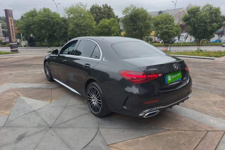Used Mercedes-Benz C-Class 2024 Second Facelift C 260 L Sport Edition Rear Left 45 Deg