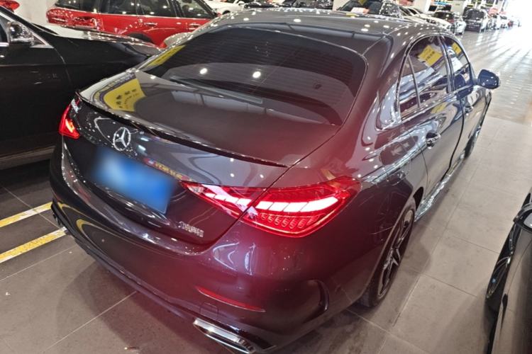 Used Mercedes-Benz C-Class 2024 Second Facelift C 260 L Starry Night Sport Edition Rear Right 45 Deg