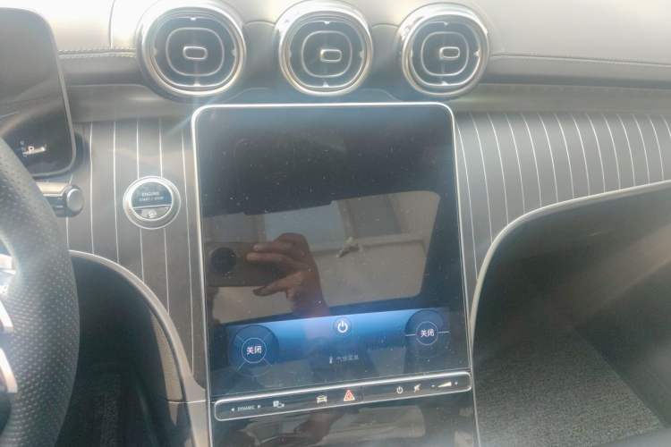Used Mercedes-Benz C-Class 2024 Restyled C-Class 260 L Sport Edition Audio And AC Panel