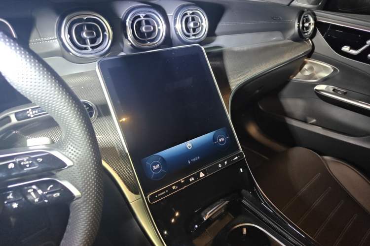 Used Mercedes-Benz C-Class 2024 C 260 L Brilliant Night Sports Edition Audio And AC Panel