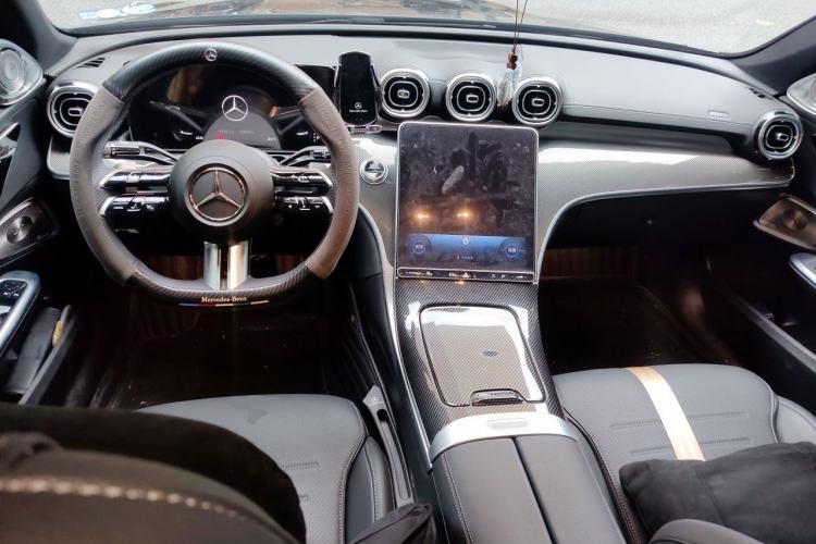 Used Mercedes-Benz C-Class 2024 Second Facelift C 260 L Starry Night Sport Edition Center Console