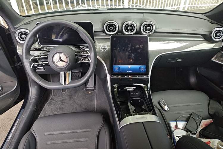 Used Mercedes-Benz C-Class 2024 Facelift C 260 L Night Edition Sport Version Center Console