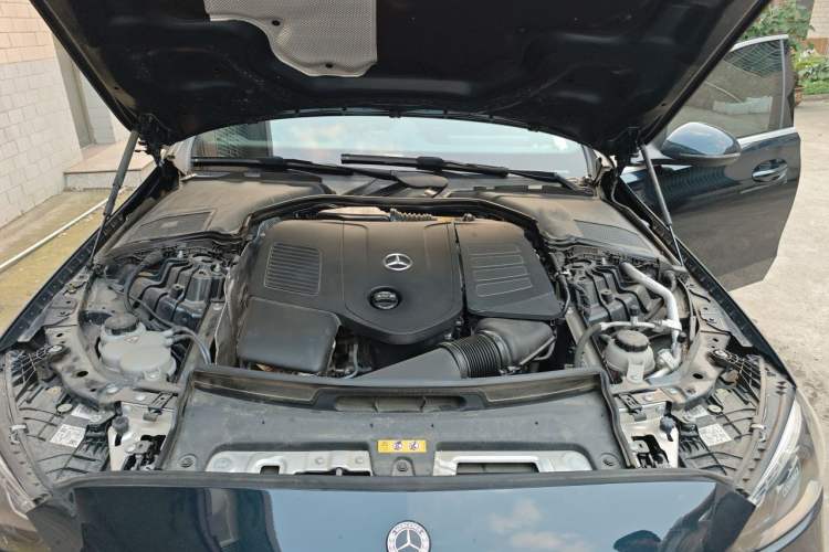 Used Mercedes-Benz C-Class 2024 Second Facelift C 260 L Sport Edition Engine Bay