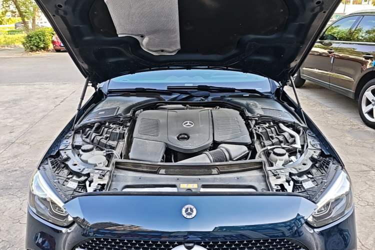 Used Mercedes-Benz C-Class 2024 Second Facelift C 260 L Sport Edition Engine Bay