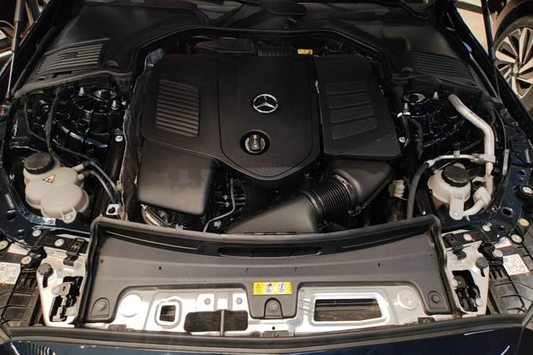 Used Mercedes-Benz C-Class 2024 Second Facelift C 260 L Starry Night Sport Edition Engine Bay