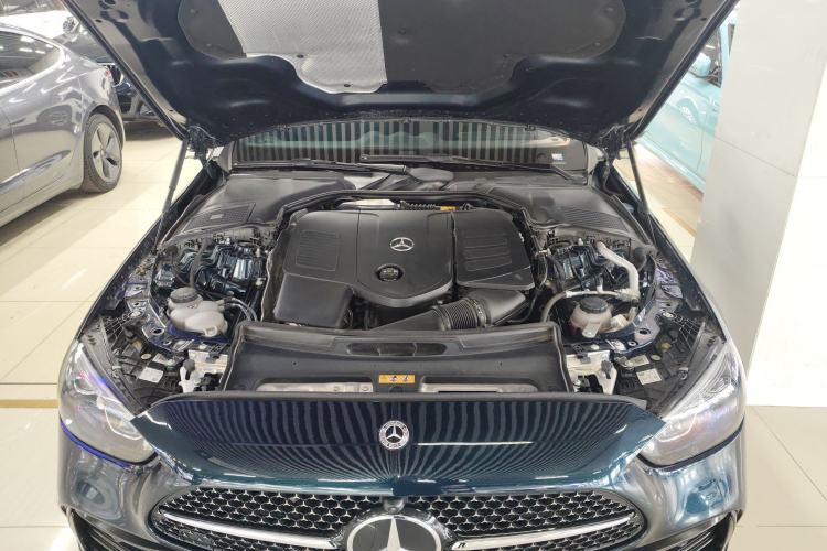 Used Mercedes-Benz C-Class 2024 Second Facelift C 260 L Starry Night Sport Edition Engine Bay