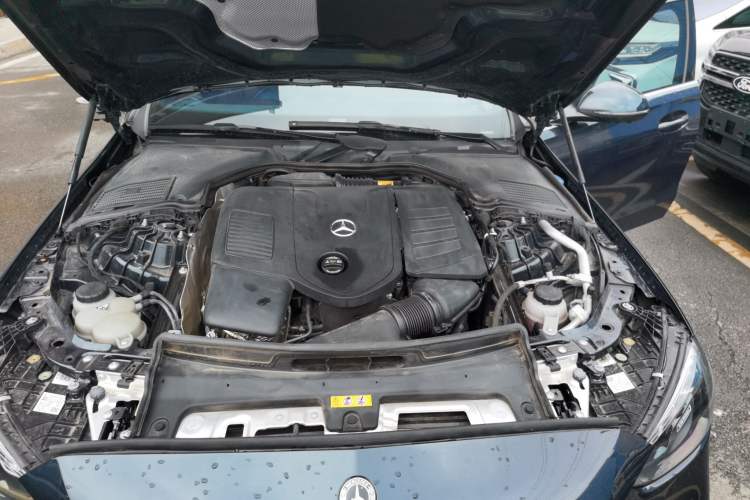 Used Mercedes-Benz C-Class 2024 Second Facelift C 260 L Sport Edition Engine Bay