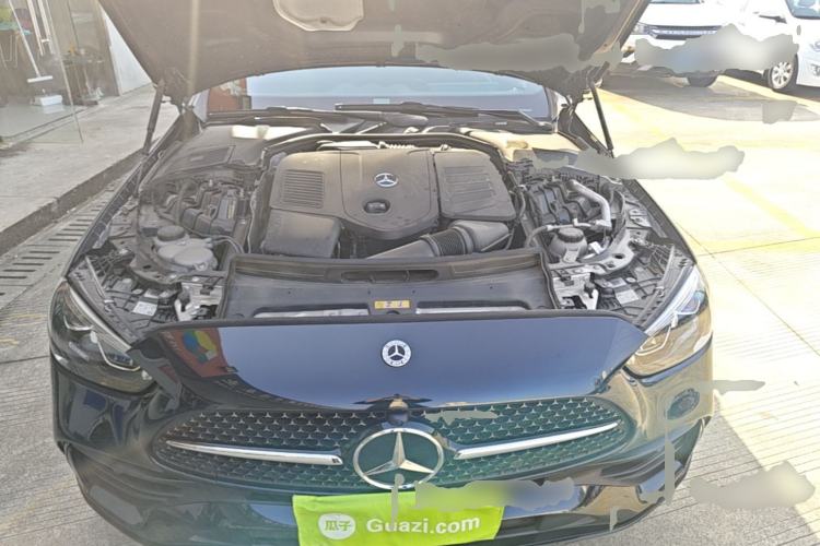 Used Mercedes-Benz C-Class 2024 Facelift C 260 L Night Edition Sport Version Engine Bay