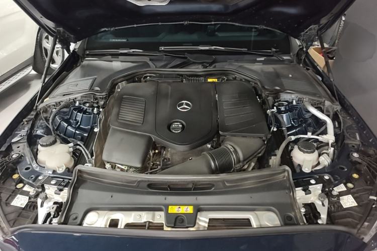 Used Mercedes-Benz C-Class 2024 Second Facelift C 260 L Sport Edition Engine Bay