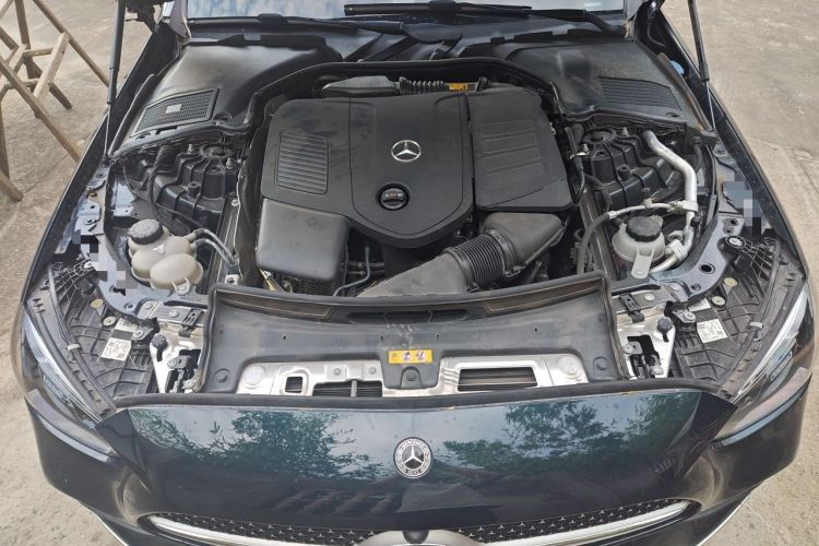 Used Mercedes-Benz C-Class 2024 Second Facelift C 260 L Sport Edition Engine Bay