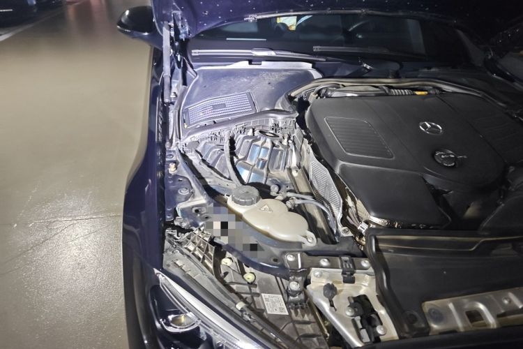 Used Mercedes-Benz C-Class 2024 C 260 L Brilliant Night Sports Edition Engine Bay Right