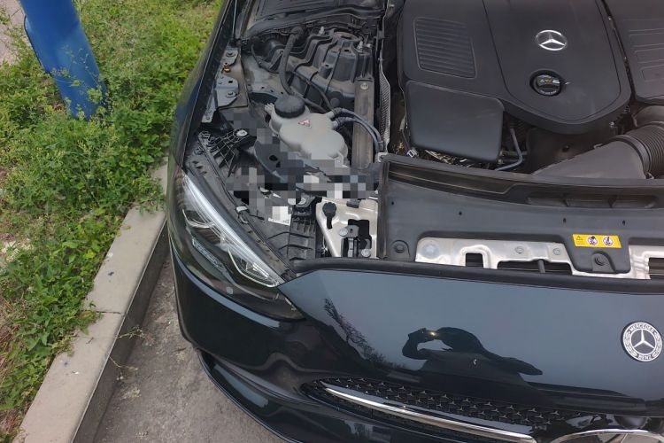 Used Mercedes-Benz C-Class 2024 C 260 L Brilliant Night Sports Edition Engine Bay Right