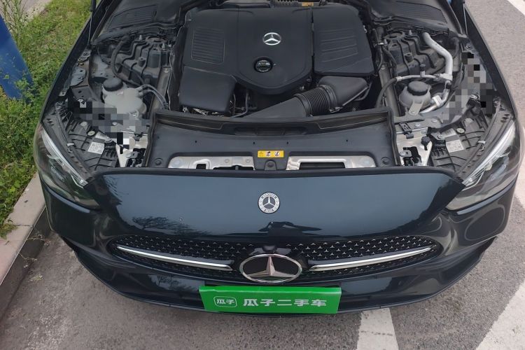 Used Mercedes-Benz C-Class 2024 C 260 L Brilliant Night Sports Edition Engine Bay