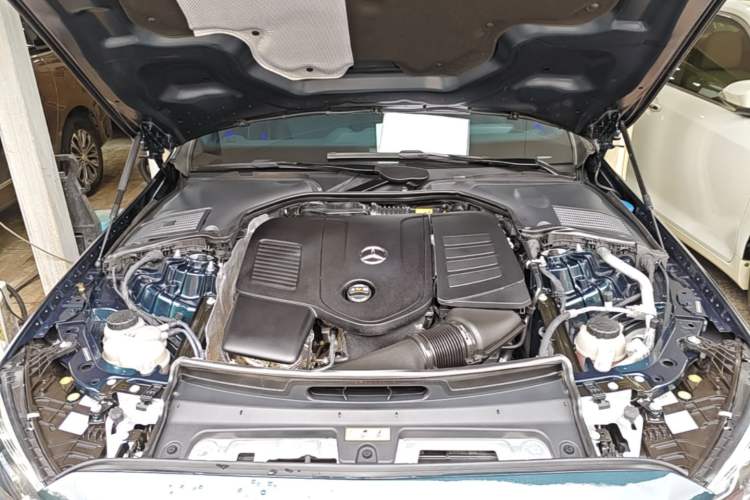 Used Mercedes-Benz C-Class 2024 Facelift C 260 L Night Edition Sport Version Engine Bay