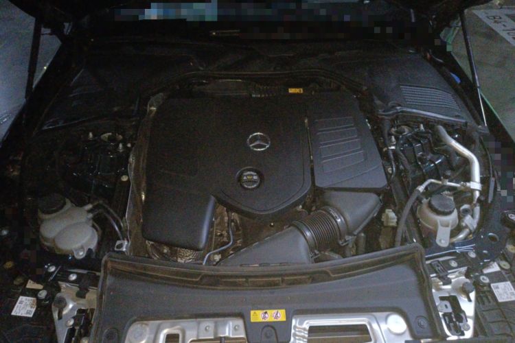Used Mercedes-Benz C-Class 2024 Facelift C 260 L Night Edition Sport Version Engine Bay