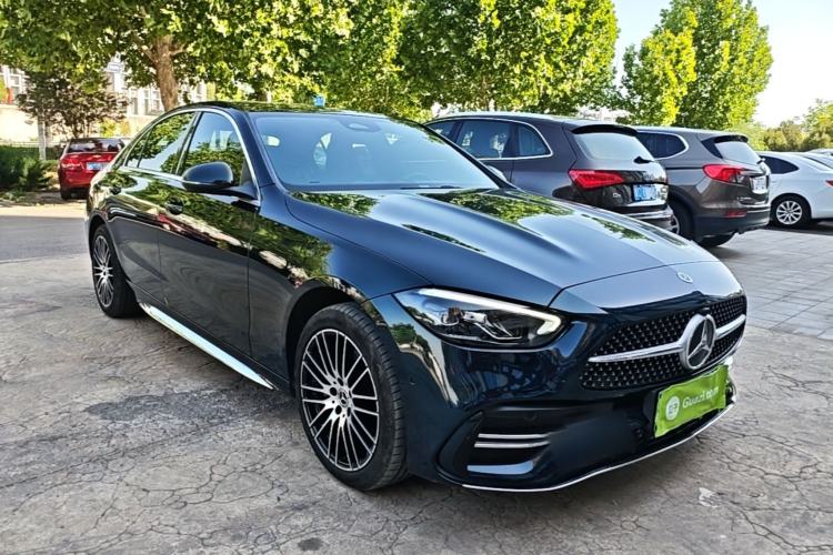 Used Mercedes-Benz C-Class 2024 Second Facelift C 260 L Sport Edition Front Right 45 Deg