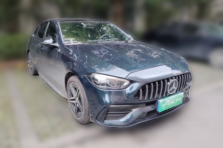Used Mercedes-Benz C-Class 2024 Second Facelift C 260 L Starry Night Sport Edition Front Right 45 Deg