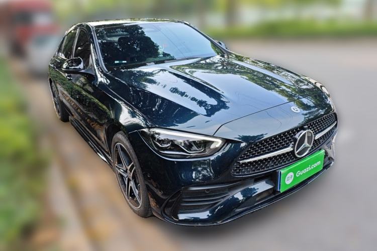 Used Mercedes-Benz C-Class 2024 C 260 L Brilliant Night Sports Edition Front Right 45 Deg