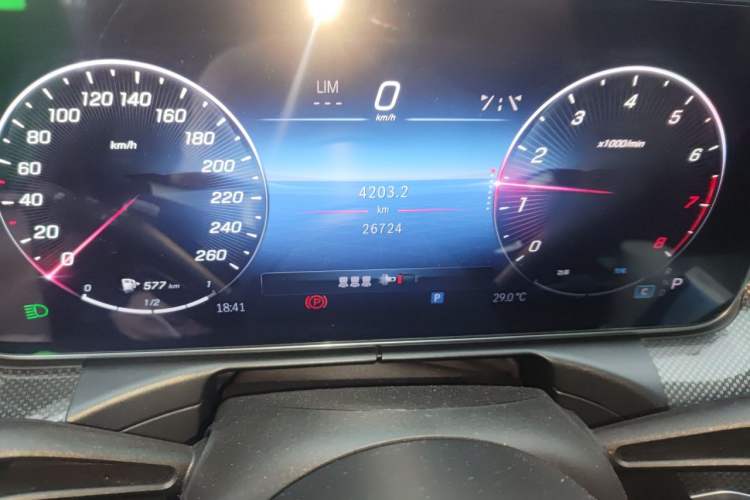 Used Mercedes-Benz C-Class 2024 C 260 L Sport Edition Instrument Cluster